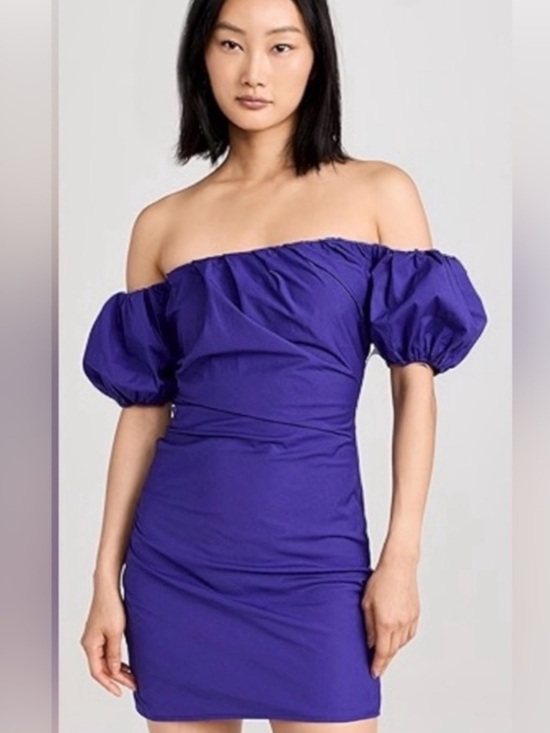 STAUD Dresses & Skirts - Violet STAUD Giulia Mini Dress